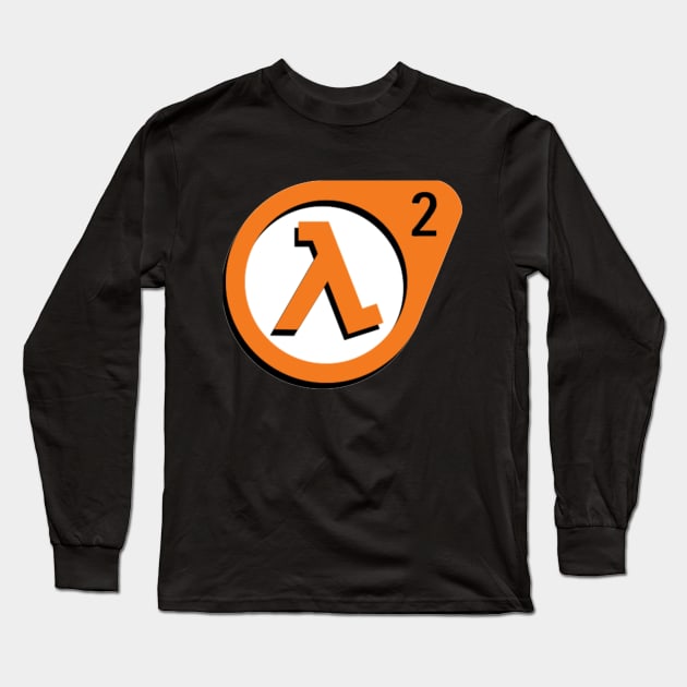 Half-Life 2 Logo Long Sleeve T-Shirt by Lorddragoth1